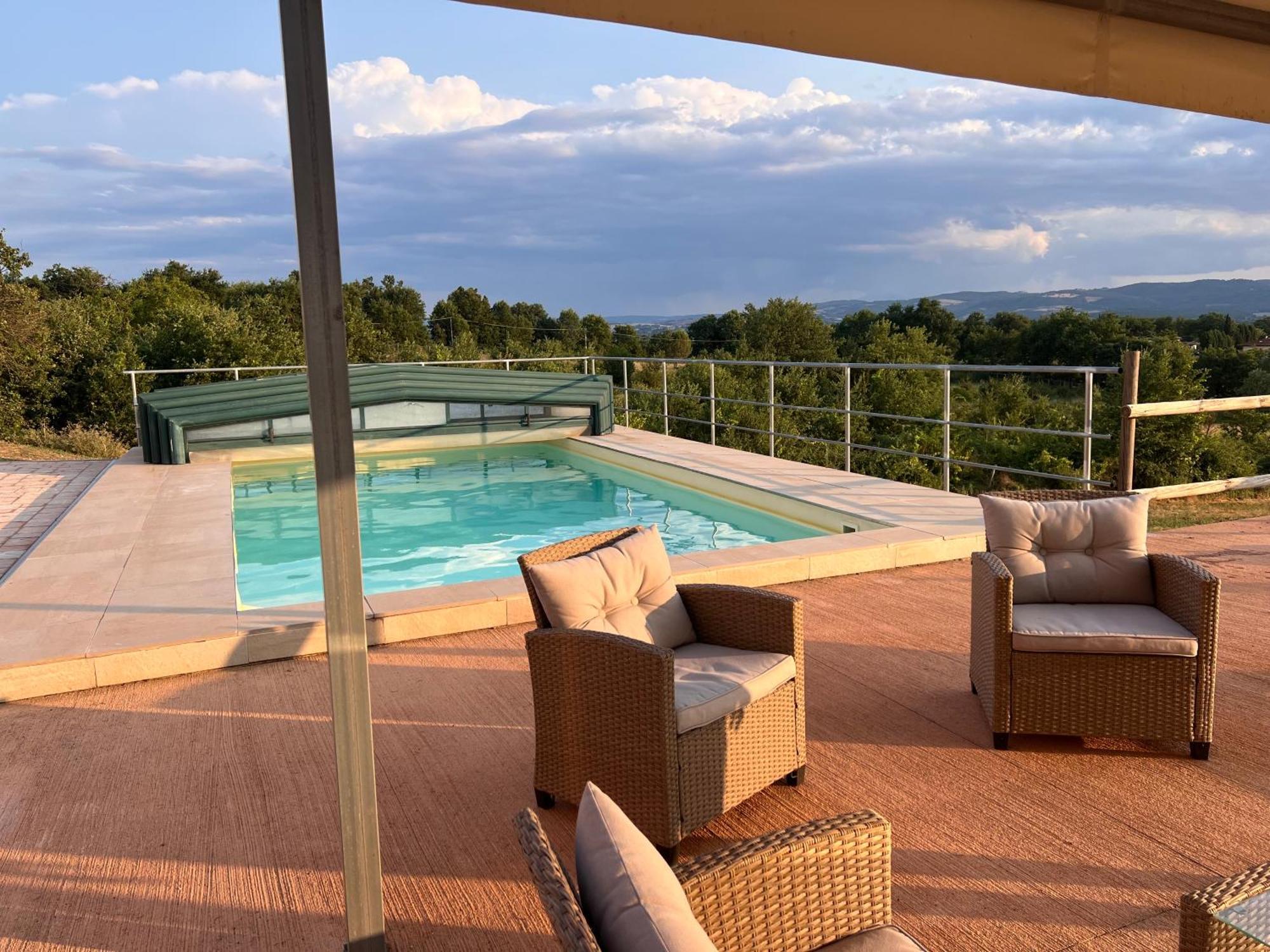 Podere Abbazia B&B Синалунга Экстерьер фото