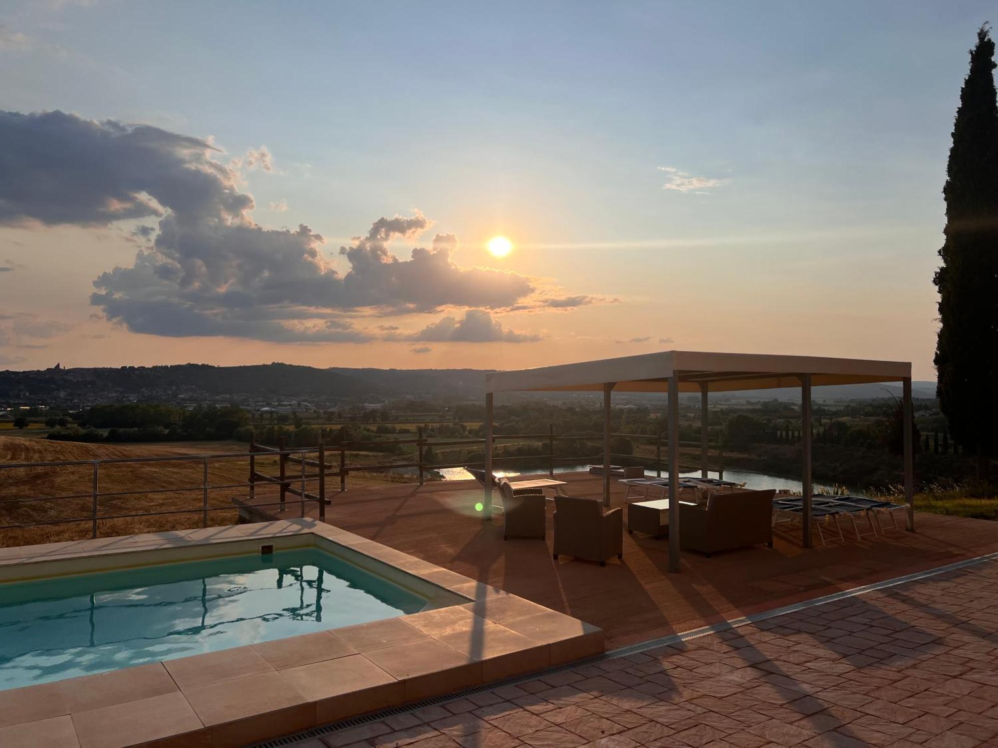 Podere Abbazia B&B Синалунга Экстерьер фото