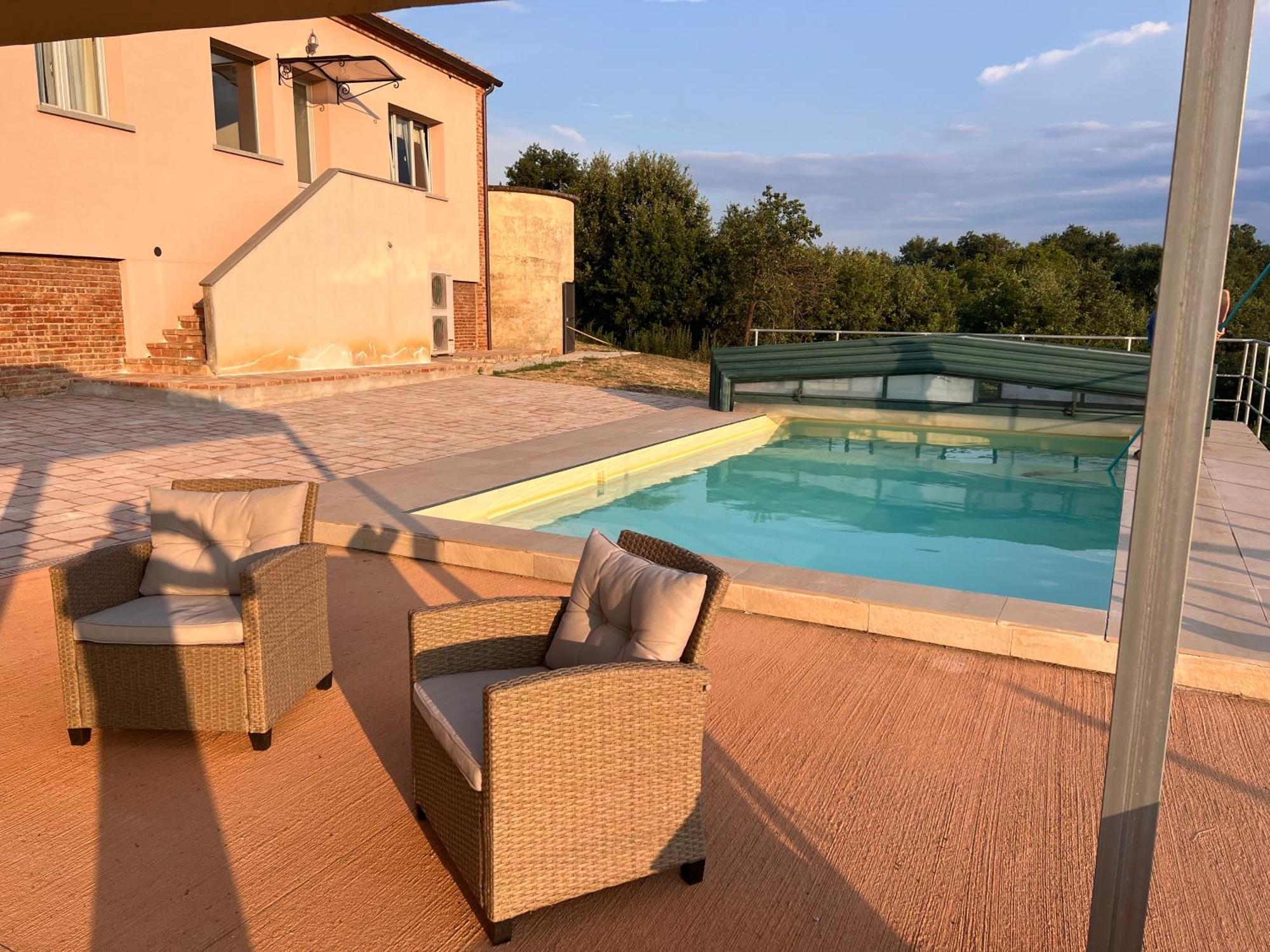 Podere Abbazia B&B Синалунга Экстерьер фото